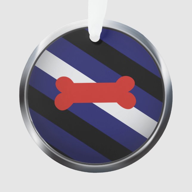 ADORNO MEDALLÓN DEL ORGULLO DEL JUEGO DEL PERRITO (Anverso)
