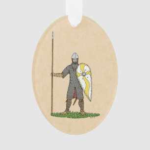 Adorno Medieval Norman Knight Circa 1066