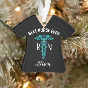 Adorno Mejor Enfermera Médica Personalizada