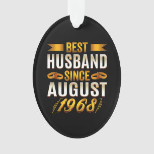 Adorno Mejor Esposo 1968 Significativo 52º aniversario