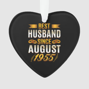 Adorno Mejor Esposo Desde Agosto De 1955 Funny Annivesary