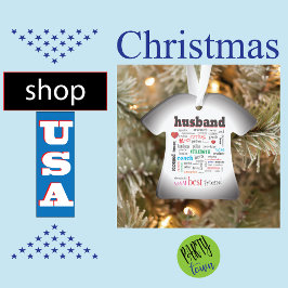 Adorno Mejor Esposo Maravilloso A1 Word Cloud