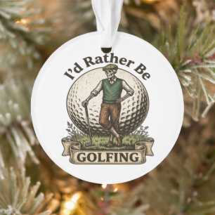 Adorno Mejor estaría jugando golf