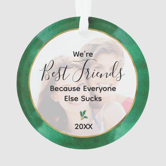 Adorno Mejor foto de Green Gold (Reverso)