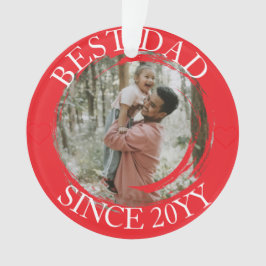 Adorno Mejor Papá Feliz Navidad