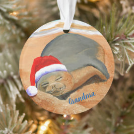 Adorno Mele Kalikimaka, Navidades del sello monje hawaian
