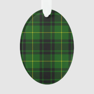 Adorno Melocotonería tartan de MacArthur
