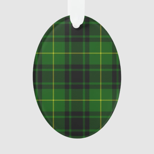 Adorno Melocotonería tartan de MacArthur (Anverso)