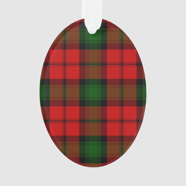 Adorno Melocotonus tartan (Anverso)
