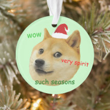 Meme divertido de Santa Doge