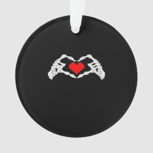 Adorno Meme Skeleton Heart And Hands