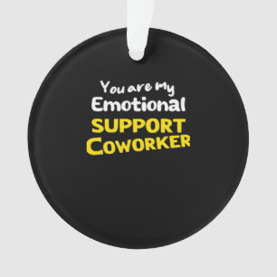Adorno Meme viral del trabajador de ayuda emocional