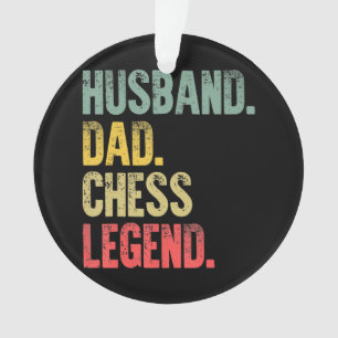 Adorno Mens Funny Gige Husband Dad Chess Legend