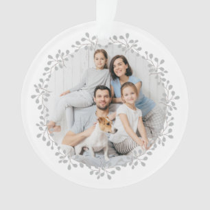 Adorno Merry Christmas Photo Wreath