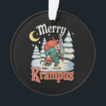 Adorno Merry Krampus Folklore Christmas Horror Xmas<br><div class="desc">Merry Krampus Folklore Christmas Horror Xmas</div>
