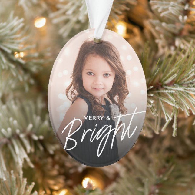 Adorno Merry y Bright | Vacaciones fotográficas (Árbol)