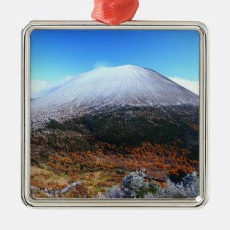 ADORNO METÁLICO 冠雪の浅間山