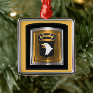 Adorno Metálico 101ª División Aérea de Navidades
