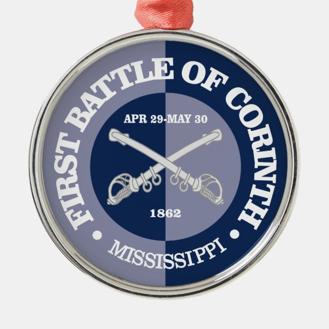 Adorno Metálico 1.ᵉʳ Corinto (B&G) (Frente)