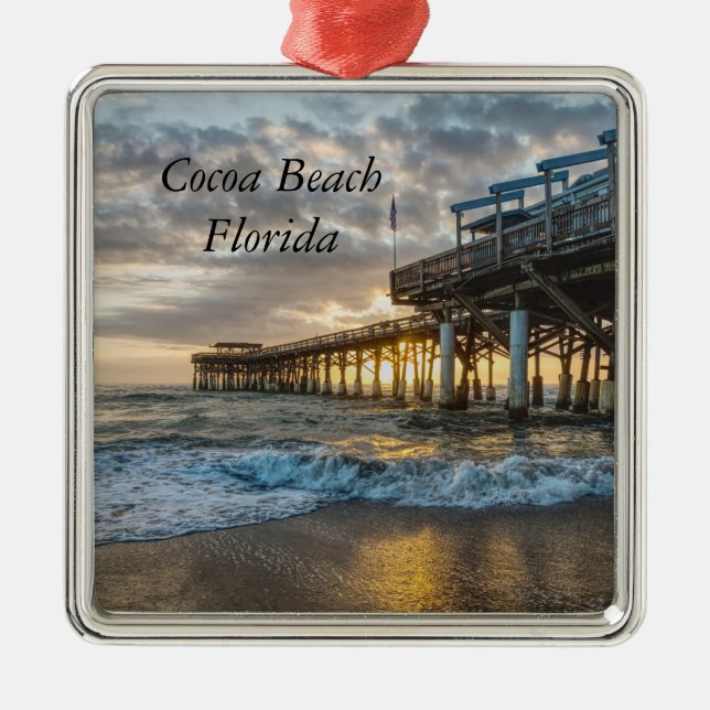 Adorno Metálico 1.ᵉʳ Sunrise 2017 Cocoa Beach (Frente)