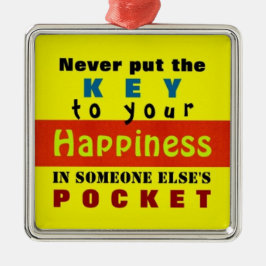 Adorno Metálico 1 LADO / LA CLAVE - (Más opciones)