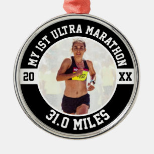 Adorno Metálico 1er Maratón Ultra Primer Maratoniano Corredor