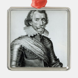 Adorno Metálico 1r duque de Guillermo Cavendish de Newcastle