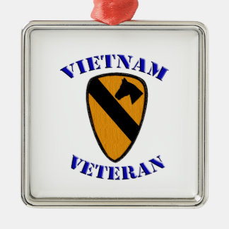 Adorno Metálico 1r Veterano de Cav Vietnam