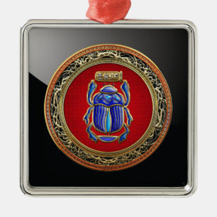 Adorno Metálico [200] Tesoro: Antiguo Scarab egipcio