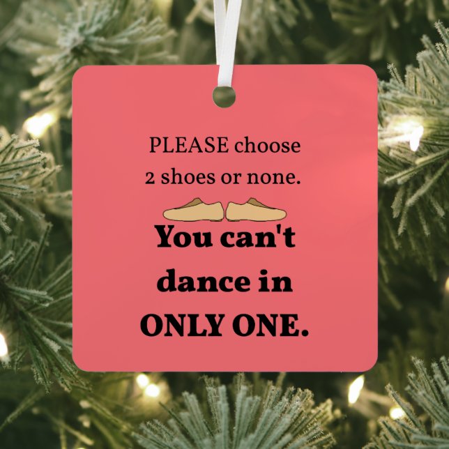 Adorno Metálico 2 Zapatos o ninguno Salmón Pacífico (in situ)