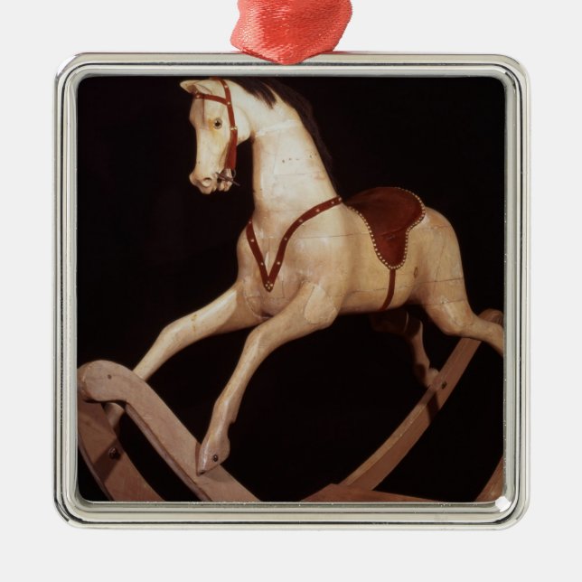 Adorno Metálico 31: Caballo mecedora, inglés, 1840 (Frente)