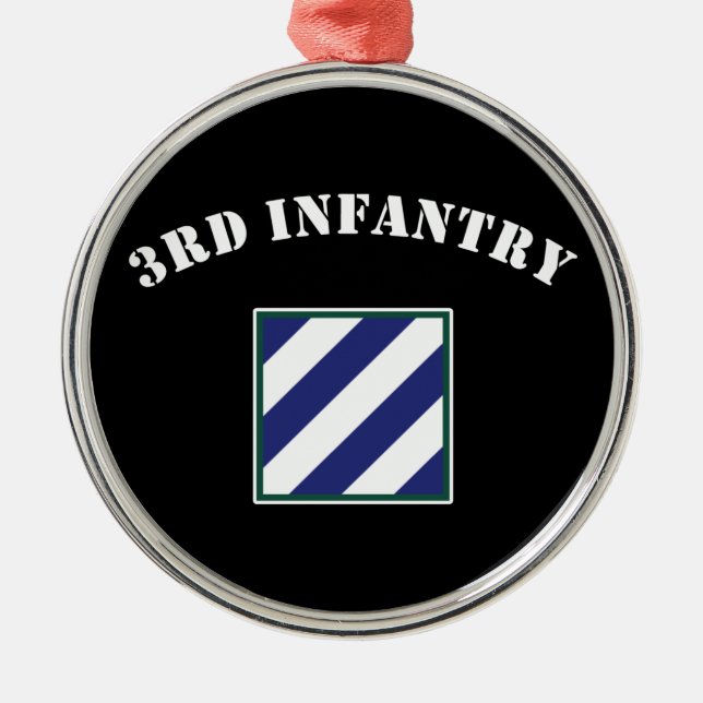 Adorno Metálico 3ro División de infantería (Frente)