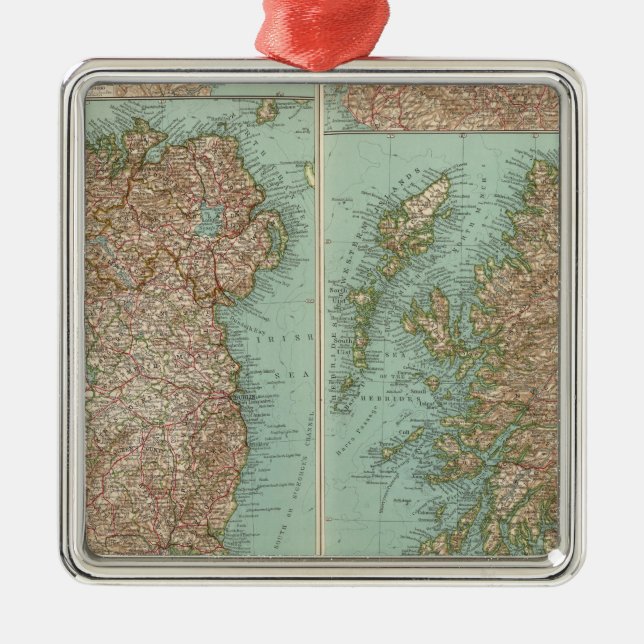 Adorno Metálico 4950 Irlanda, Escocia (Frente)