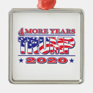 Adorno Metálico 4 años más - Trump 2020