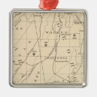 Adorno Metálico 52 habitantes de los centros negros 1880-1900