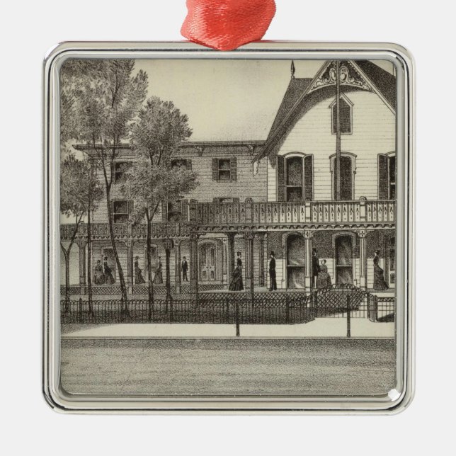 Adorno Metálico 5th Avenue House, Ocean Beach, NJ (Frente)