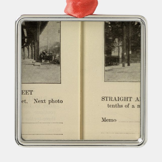 Adorno Metálico 78689 Broadway y 230o transbordador del St Dobbs (Frente)