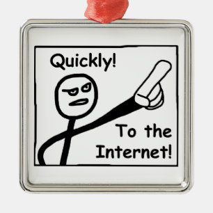 Adorno Metálico A Internet