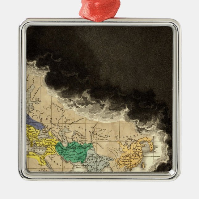 Adorno Metálico A la muerte de Constantine 337 AD (Frente)