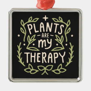Adorno Metálico A los amantes de las plantas botánico boho retro n