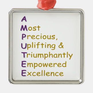 ADORNO METÁLICO A.M.P.U.T.E.E.