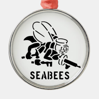 Adorno Metálico Abejas marinas