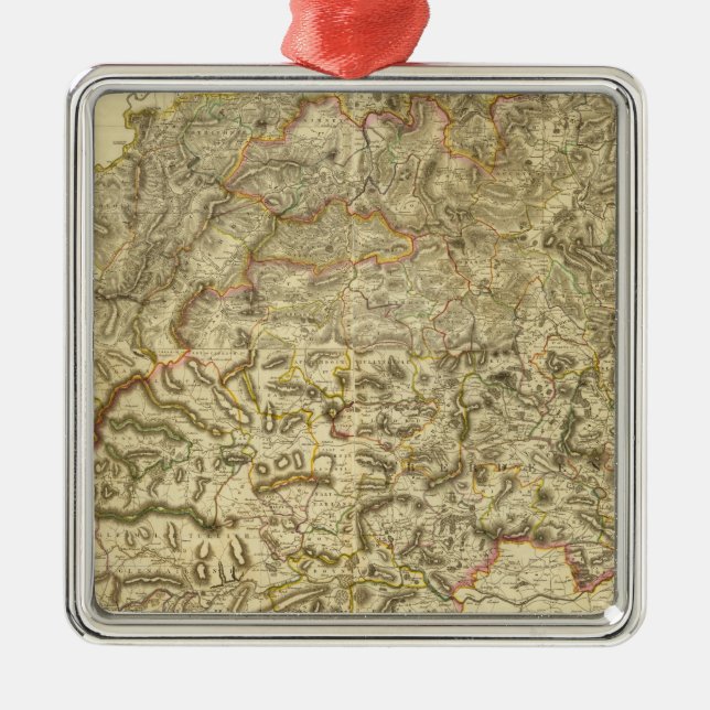 Adorno Metálico Aberdeen compuesta, Banff (Frente)