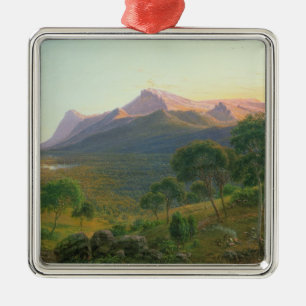 Adorno Metálico Aborígenes por un fuego antes del soporte