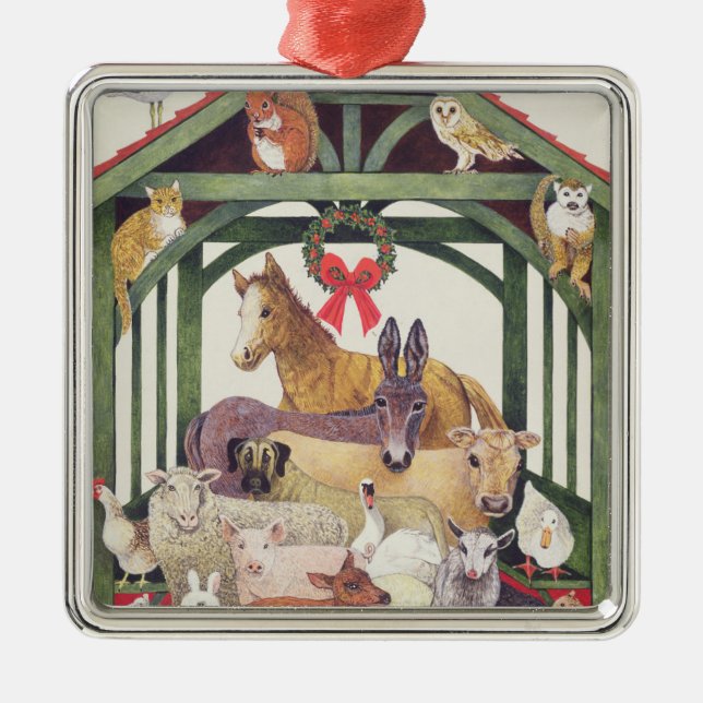 Adorno Metálico Abrigado (Frente)