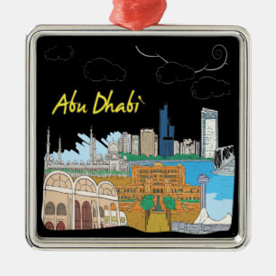 Adorno Metálico Abu Dhabi