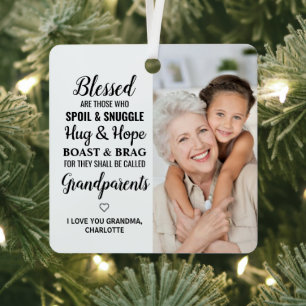 Adorno Metálico Abuelos Abuela moderno abuelo 2 foto