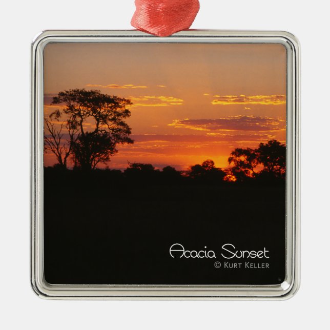 Adorno Metálico Acacia Sunset (Frente)