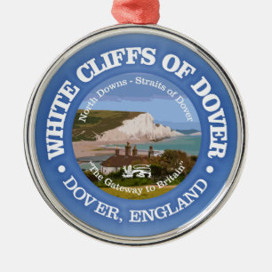 Adorno Metálico Acantilados blancos de Dover (rd)