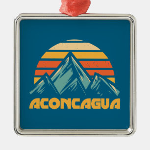 Adorno Metálico Aconcagua Retro Turquesa